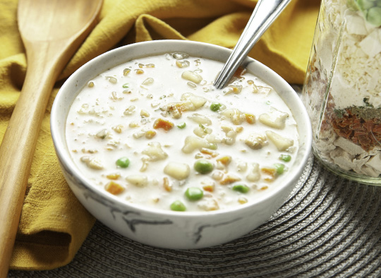 Turkey/or Chicken Pot Pie Soup- Meal in a Jar