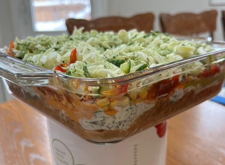 Cinco de Mayo Layered Dip