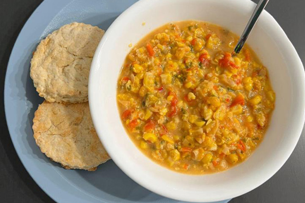 Cheesy Corn Chowder